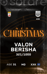 Valon Berisha - limited