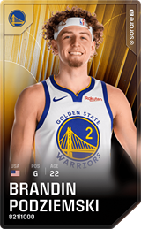 Brandin Podziemski - limited