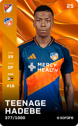 Teenage Hadebe - limited