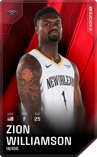Zion Williamson - rare