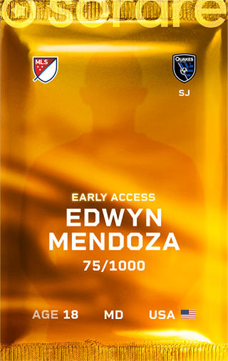 Edwyn Mendoza - limited