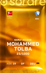 Mohammed Tolba - limited