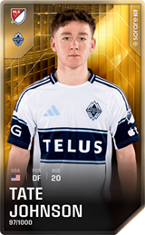 Tate Johnson - limited