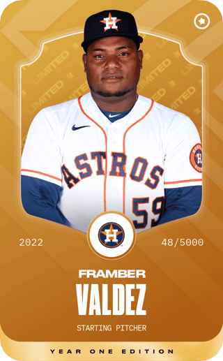 Framber Valdez - limited