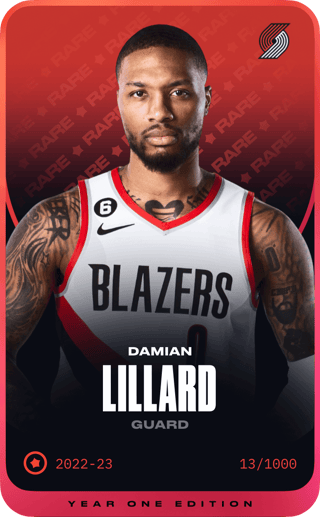 Damian Lillard - rare