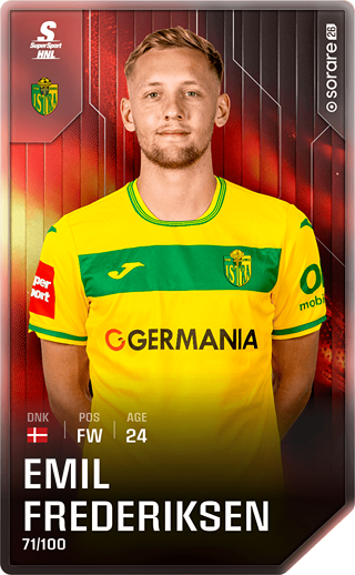 Emil Frederiksen - rare