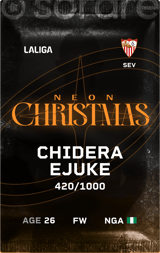 Chidera Ejuke - limited