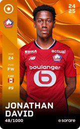 Jonathan David - limited