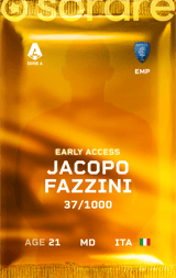 Jacopo Fazzini - limited