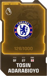 Tosin Adarabioyo - limited