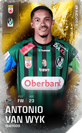 Antonio Van Wyk - limited