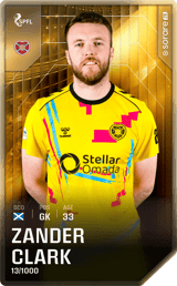 Zander Clark - limited