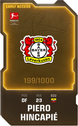 Piero Hincapié - limited