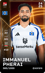 Immanuel Pherai - limited