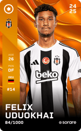Felix Uduokhai - limited