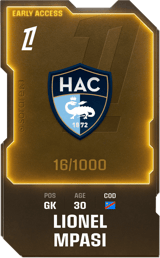 Lionel Mpasi - limited