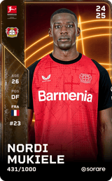 Nordi Mukiele - limited