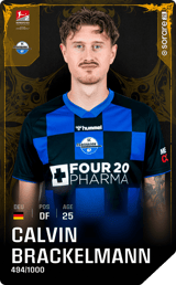 Calvin Brackelmann - limited