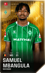Samuel-Germain Mbangula - limited