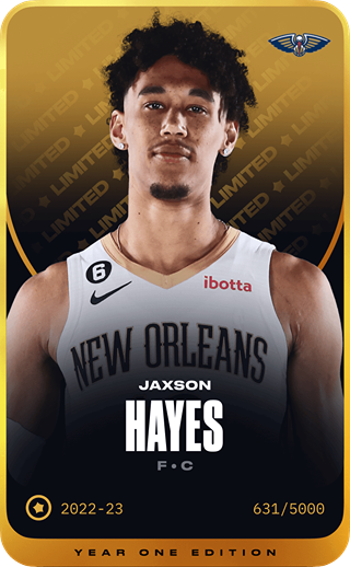 Jaxson Hayes - limited