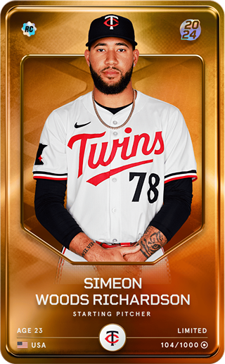 Simeon Woods Richardson - limited