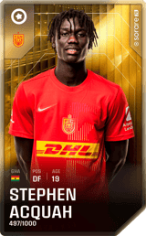 Stephen Acquah - limited