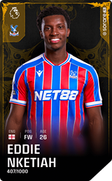 Eddie Nketiah - limited