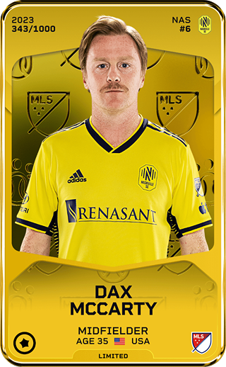 Dax McCarty - limited