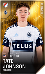 Tate Johnson - limited