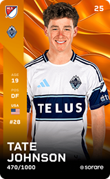 Tate Johnson - limited