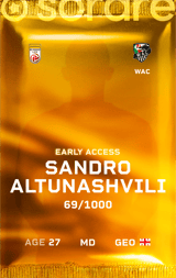 Sandro Altunashvili - limited