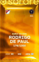 Rodrigo De Paul - limited