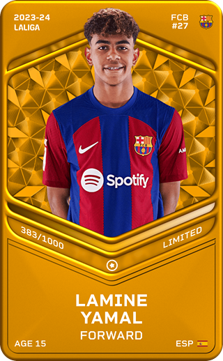 Lamine Yamal - limited