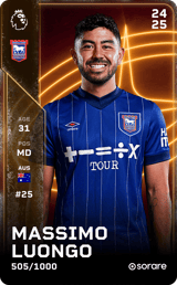 Massimo Luongo - limited