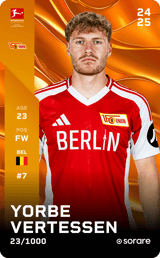 Yorbe Vertessen - limited