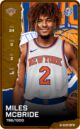 Miles McBride - limited