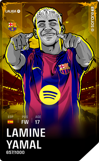 Lamine Yamal - limited