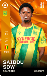 Saidou Sow - limited