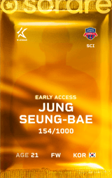 Jung Seung-Bae - limited