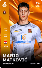 Mario Matković - limited