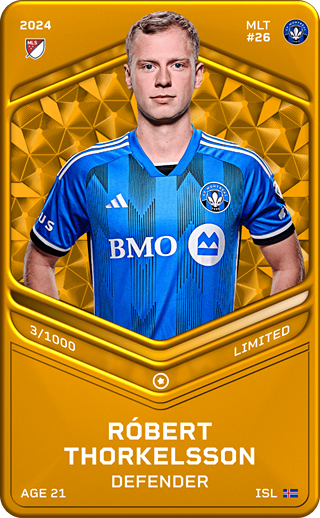 Róbert  Thorkelsson - limited