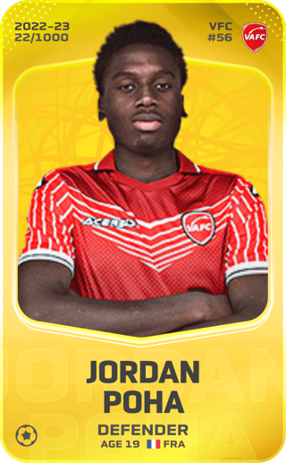 Jordan Poha - limited
