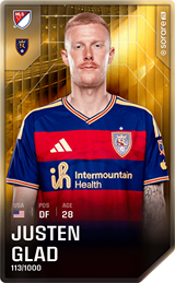 Justen Glad - limited