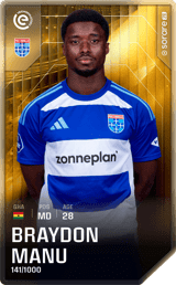Braydon Manu - limited
