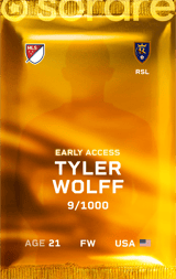 Tyler Wolff - limited