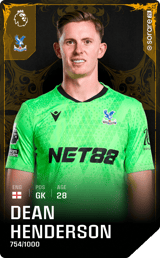Dean Henderson - limited