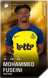 Mohammed Fuseini - limited