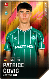 Patrice Čović - limited