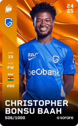 Christopher Bonsu Baah - limited