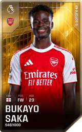 Bukayo Saka - limited